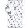 Jerry Fabrics Bavlnené napínacie prostieradlo 90x200 + 25 cm - Lilo and Stitch 