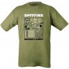 KOMBAT triko SPITFIRE ZELENÉ vel.M