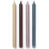 Ferm Living Sviečky Pure Candles, set 4 ks – pestrý mix