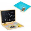 EcoToys Detský vzdelávací laptop TWIGY modrý