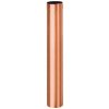Zvodová rúra KJG ø 80, ø 100, ø 120 mm - meď - Ø 80 mm - 2 m