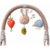 Taf Toys hudobná hrazda Bunny ružová
