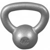 Gorilla Sports Liatinový kettle-bell 4-32 kg (strieborný)