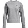 Dámska funkčná mikina cez hlavu Under Armour UNSTOPPABLE FLC CREW W sivá 1379835-011 - S