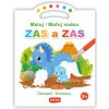 Maluj vodou ZAS a ZAS - Dinosauři/ Maľuj vodou ZAS a ZAS - Dinosaury (CZ/SK vydanie)