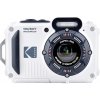 Kodak Pixpro WPZ2WH digitálny fotoaparát 15 Megapixel Zoom (optický): 4 x biela vrátane akumulátora, blesk stabilizácia obrazu, WiFi, vodotesný, vodeodolný,; WPZ2WH