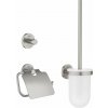 Grohe QuickFix Start Set doplnkov na toaletu 3 v 1, supersteel 41204DC0-GR