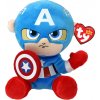 Ty 44002 - Marvel Captain America - Mäkká figúrka - 15 cm