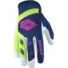 KENNY rukavice TRACK 17 navy/lime - 13