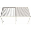 Outdoor Creations Hliníková pergola s lamelami ORION 360x530cm 6 nôh Farba: Biela RAL 9016