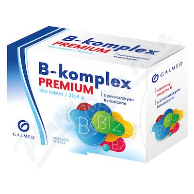 Galmed B-komplex PREMIUM 100 tabliet