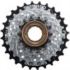 Shimano 6-kolo MF-TZ510 14-28 zubů, stříbrné/černé, v krabičce