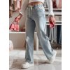 Dámske džínsy wide leg STEREO Dstreet UY2436 Farba: modrá - svetlo, Veľkosť: XS