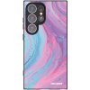Picasee silikónový čierny obal pre Samsung Galaxy S24 Ultra S928B 5G - Pink liquid