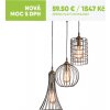PREZENT 46073 TRION 3xE27/60W,BROWN