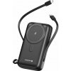 Powerbanka Swissten Power Bank 20000 mAh PD 20W s integrovanými káblami USB-C a Lightning (kompatibilný s MagSaf (22013934)