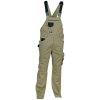 Pracovné nohavice s trakmi COFRA STEEL Farba: Khaki, Veľkosť: 58 (CASTEEL_00_58)