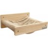 Kerbl Timber nástenné odpočívadlo 38 x 33,5 x 16 cm