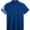 J.Lindeberg Heath Regular Fit Estate Blue Melange XL Polo košeľa