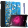 PUZDRO SMART COVER GRAFIKA + DOTYKOVÉ PERO pre T-MOBILE T TABLET 10,36