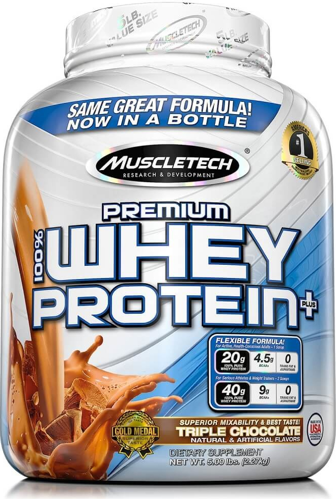 MuscleTech 100 Premium Whey Protein Plus 2720 g od 53,8 € - Heureka.sk