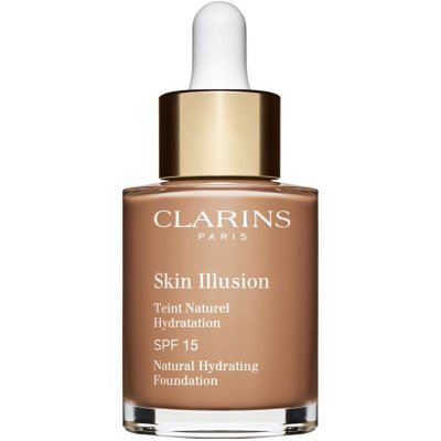 Clarins Skin Illusion Natural Hydrating Foundation rozjasňujúci hydratačný make-up SPF 15 odtieň 112.3N Sandalwood 30 ml