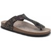 SUECOS Profesionálne zdravotné šľapky Suecos VIKY-Black Glitter 36