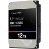 WD Ultrastar DC HC555 - Pevný disk - Datové centrum - 12 TB - interní - 3.5 - SATA 6Gb/s - 7200 ot/min. - vyrovnávací pamet: 512 MB