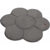 Vzdelávacia podložka na hranie Stokrotka dark grey