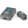 Gembird tester káblov RJ45/RJ11 (UTP/STP) & USB AA/AB, LED NCT-2