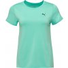 Dámske športové tričko Puma, W TAD ESSENTIAL CREW TEE Tyrkysová,Čierna XS