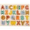 Small Foot vkládačka Safari abeceda písmenka 26 dílků