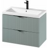 Cersanit Tirso umývadlo so skrinkou 80 cm zelená S801-540