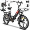 Elektrický bicykel (menej ako 250 W) Kaisda K201 20.8AH Elektrický bicykel 250 W rám M hliník koleso 20