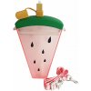 Fľaša na pitie so slamkou a popruhom TORO 320ml melón