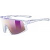 Uvex Skyryse Clear Purple/mir.lavender (s5330899416) cyklistické okuliare