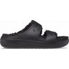 Dámske šľapky Crocs, CLASSIC COZZZY SANDAL čierna, 42/43