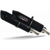 GPR Dvojitá koncovka výfuku Slip - on GPR FURORE-X INOX K.148.CAT.FXSC Matte Black