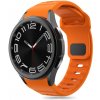 Tech-Protect Silicone Line na Samsung Galaxy Watch 4 / 5 / 5 Pro / 6 / 7 / FE, oranžový TEC313594