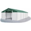 Skladový stan 5x10x2,5m strecha PVC 560g/m2 boky PVC 500g/m2 konštrukcie ZIMA PLUS Zelená Bílá Bílá