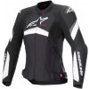 ALPINESTARS bunda STELLA T-GP PLUS R 4 čierna/biela 2024 - 2XL