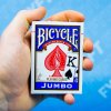 Bicycle (USPCC) Jumbo Face Playing Cards (Bicycle) Farba: Modrá