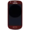 LCD Displej + Dotykové sklo + Přední kryt Samsung i8200 Galaxy S3mini VE
