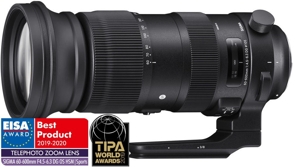 SIGMA 60-600mm f/4.5-6.3 DG OS HSM Sports Canon