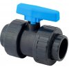 Poolservis Bazénový kulový dvoucestný ventil 20 mm Plimex