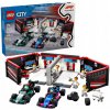 LEGO City 60444 Garáž a pretekárske autá Mercedes-AMG a Alpine F1