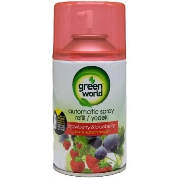 GreenWorld osviežovač vzduchu náplň Strawberry & Blueberry 250 ml