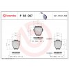 Sada brzdových platničiek kotúčovej brzdy BREMBO P 85 067