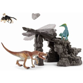 Schleich 41461 sada jaskyňa s dinosaurami