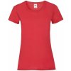 Valueweight Fruit of the Loom Red T-shirt fuchsiová M Fruit of the Loom 5904882077226